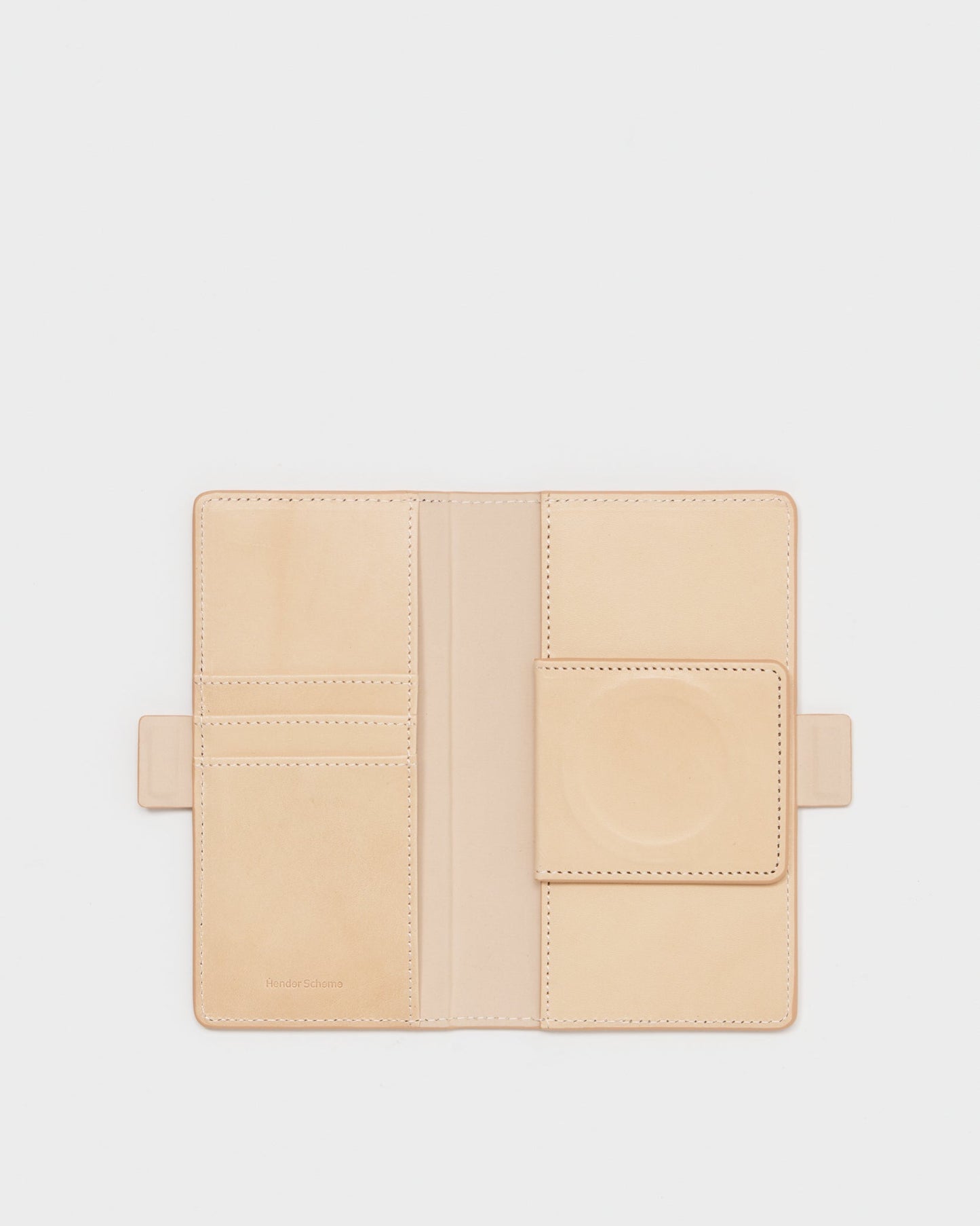 smart phone folio　開いた状態　ナチュラル