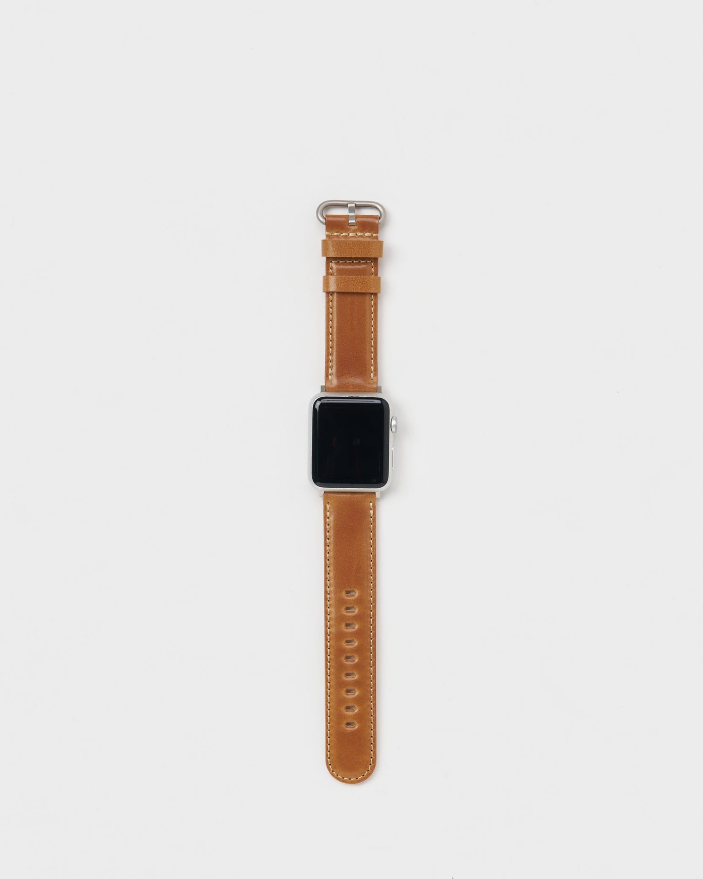 Hender Scheme  エンダースキーマ　smart watch band cordovan　コードバン　スマートウォッチバンド　ベルト　ナチュラル　全体
